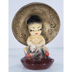 Josef Originals Pitty Sing Muriel George California Figurine *Repaired*